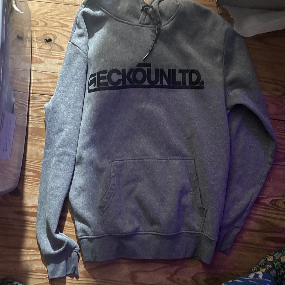 Ecko Unlimited Men's Charcoal Hoodie
